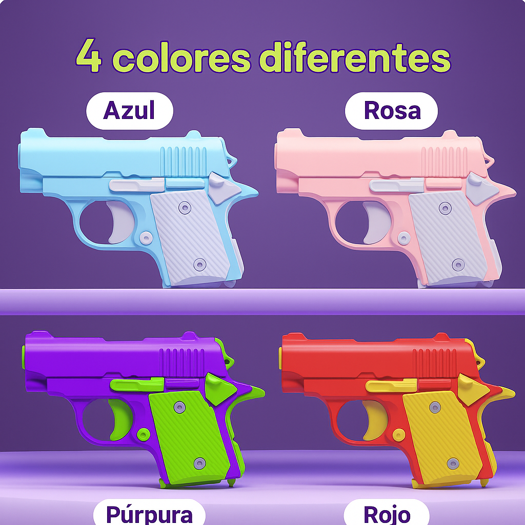 Mini Pistola antiestrés